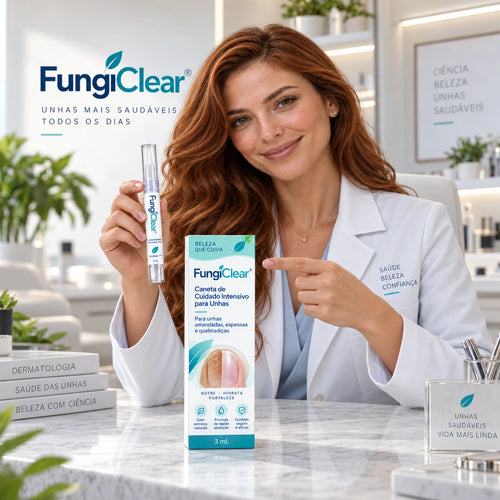 FungiClear- Solução Intensiva Contra Micose e Fungos nas Unhas