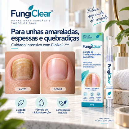 FungiClear- Solução Intensiva Contra Micose e Fungos nas Unhas